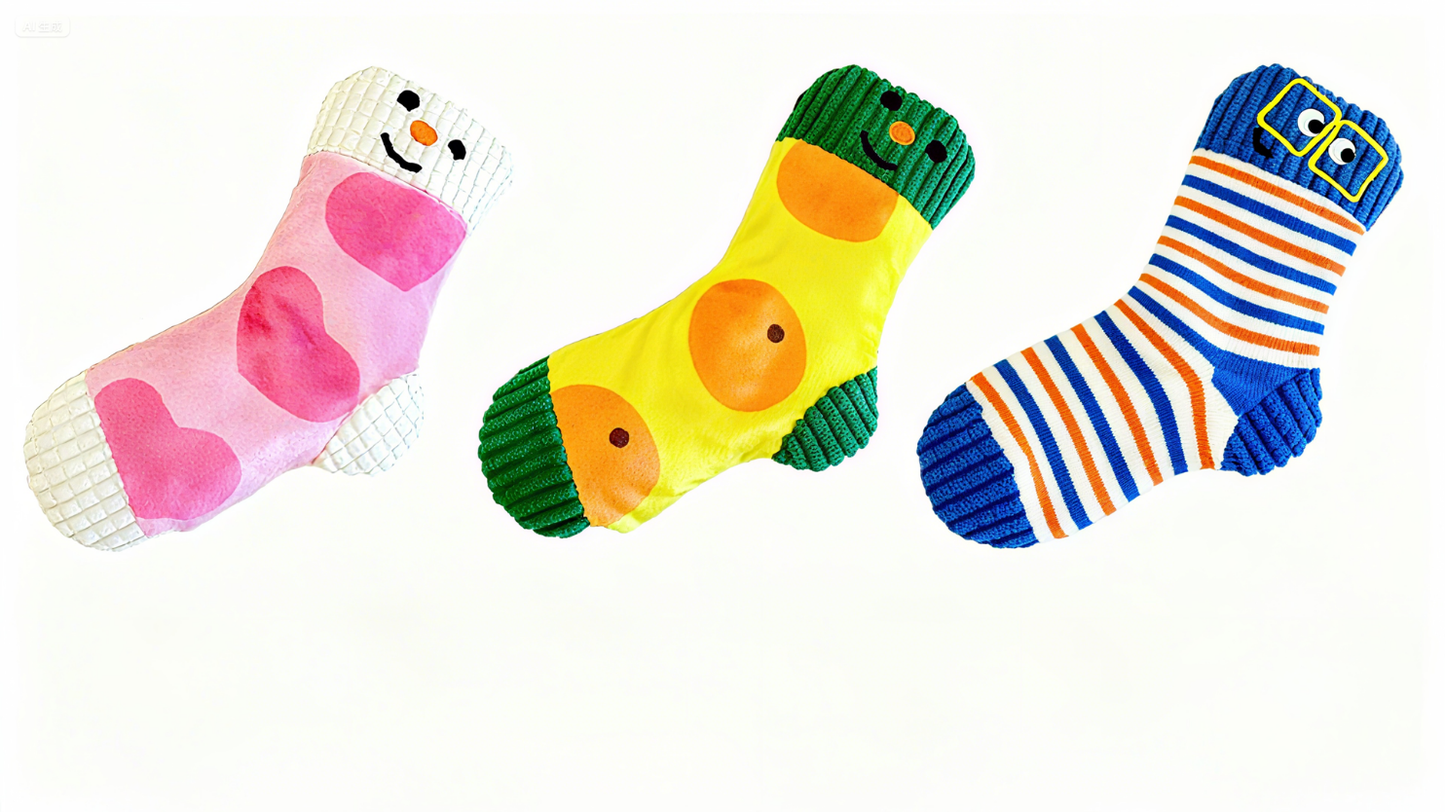 PawLikee Squeaky Socks