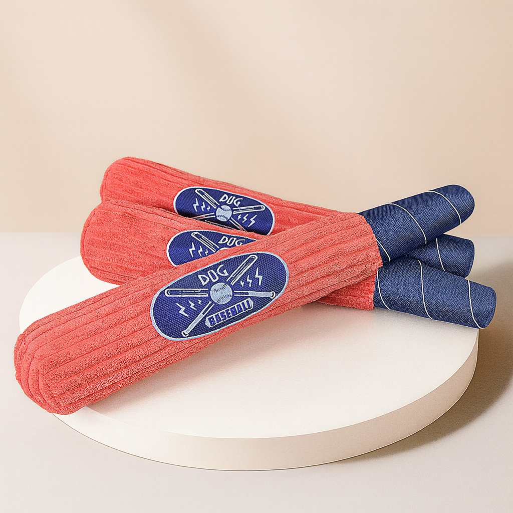 PawLikee Baseball Series Squeaky Toys
