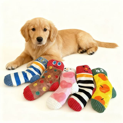 PawLikee Squeaky Socks