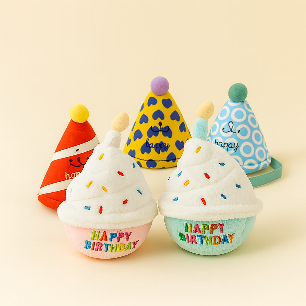 PawLikee Birthday Squeaky set