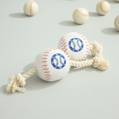 PawLikee Baseball Series Squeaky Toys