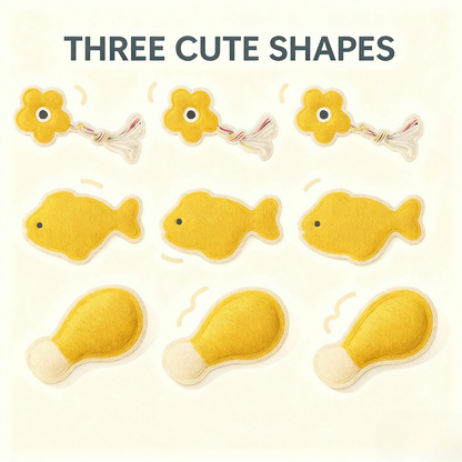 PawLikee Loofah Cat Toy