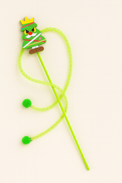 PawLikee Christmas Cat Teaser Wand