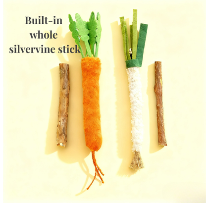 Pawlikee Veggie Silvervine Toys