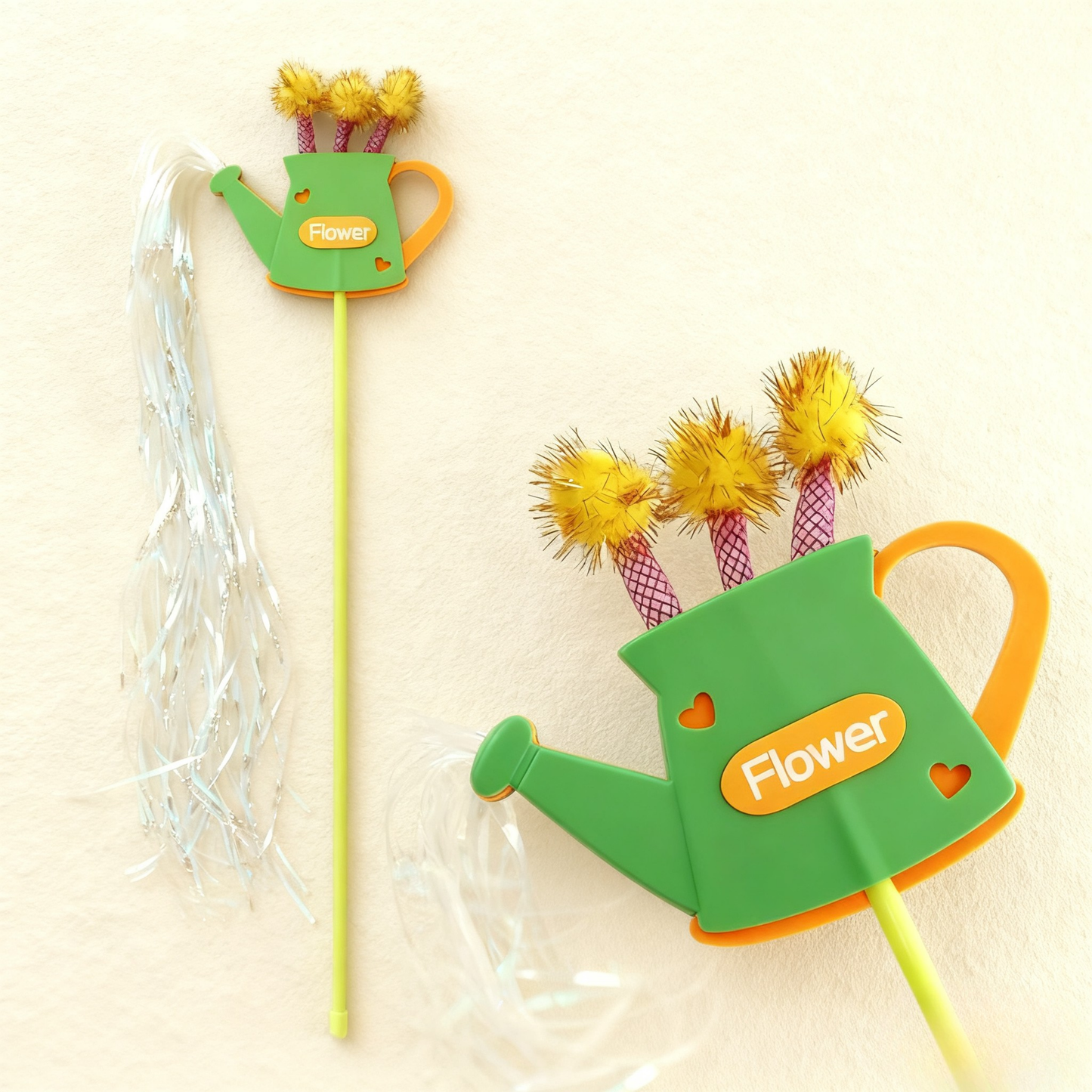 Pawlikee Rainbow Flow Watering Can Cat Wand