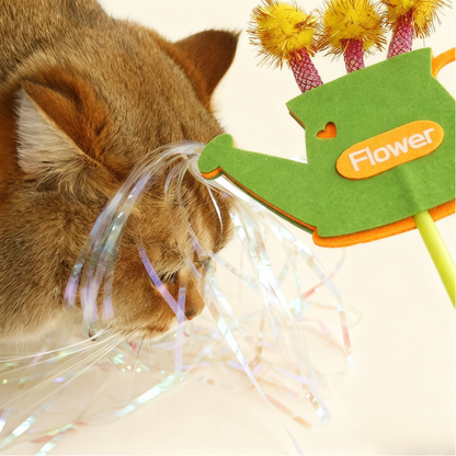 Pawlikee Rainbow Flow Watering Can Cat Wand