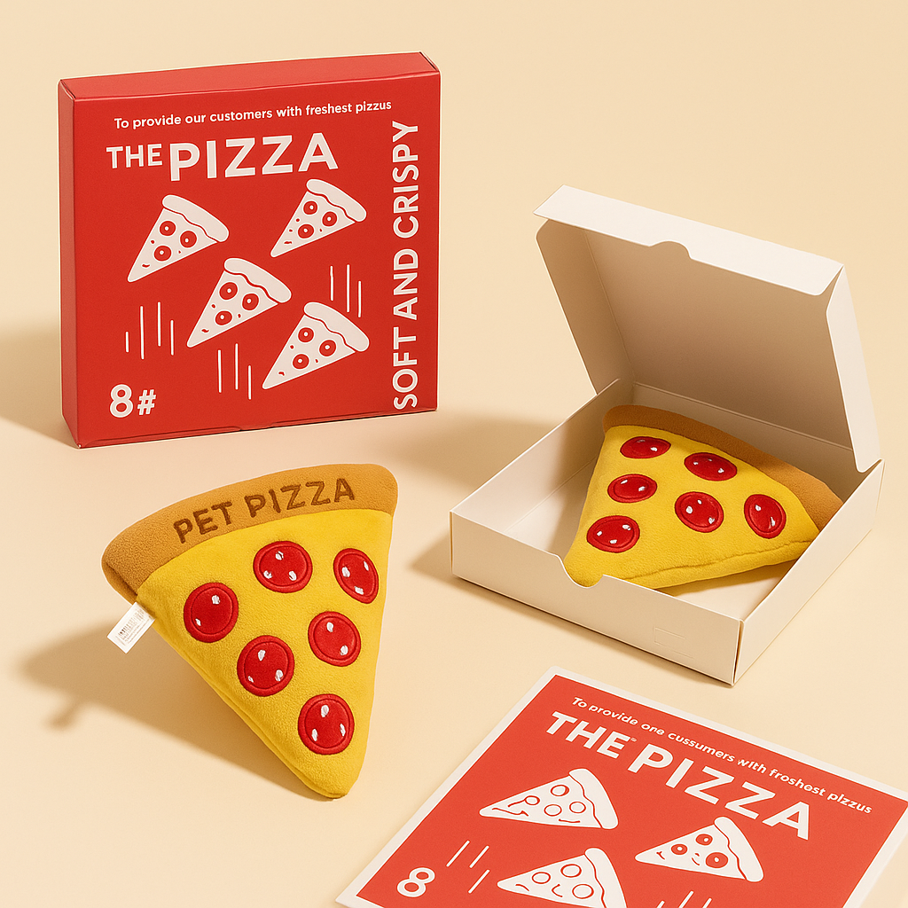 PawLikee Squeaky Pizza