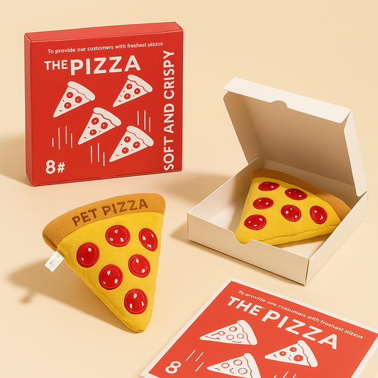 PawLikee Squeaky Pizza