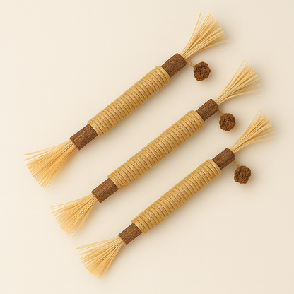 PawLikee silvervine stick cat toy Large