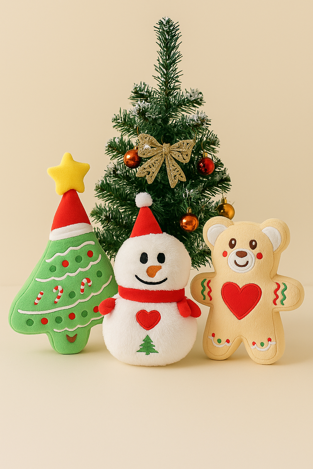 PawLikee Christmas Plush Toy Set