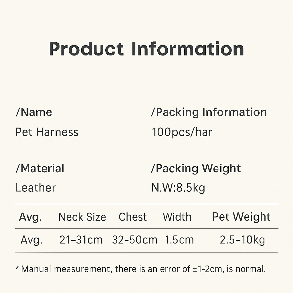 PawLikee Luxe Cat Harness