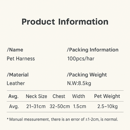 PawLikee Luxe Cat Harness