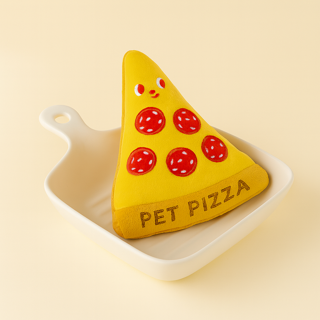PawLikee Squeaky Pizza