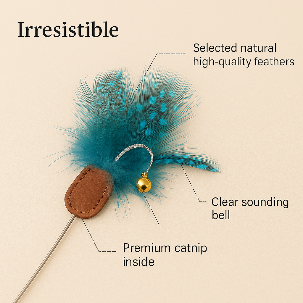 PawLikee CFA competition-level professional direct-pull cat teaser